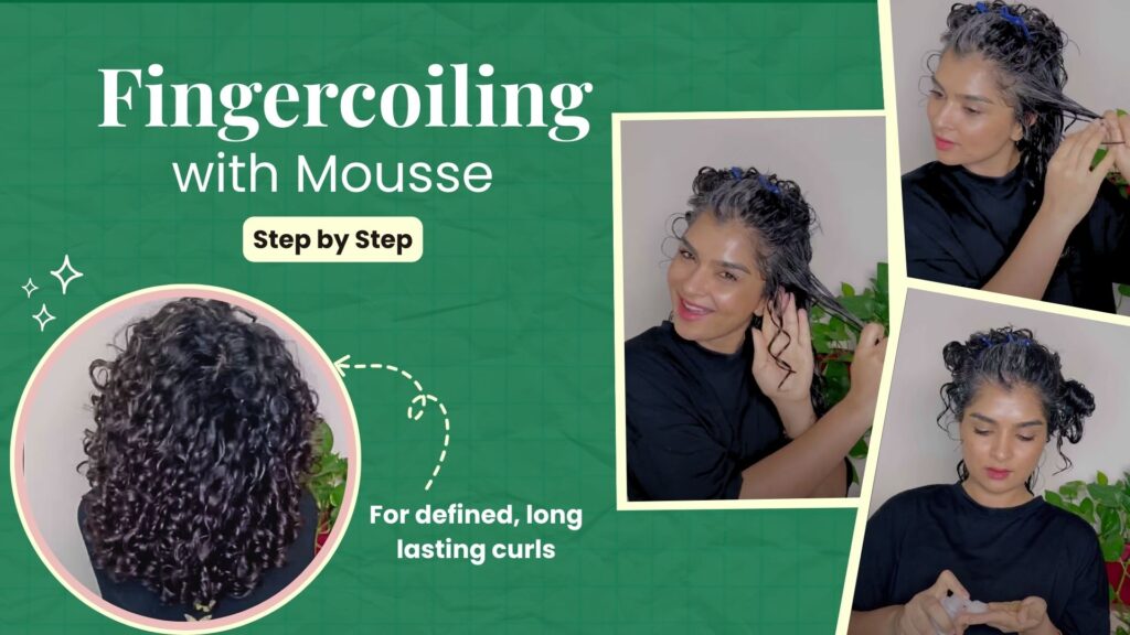 Can you finger coil with mousse? What products to use when finger coiling? Does finger coiling actually work? Do you put gel in before or after finger coiling?