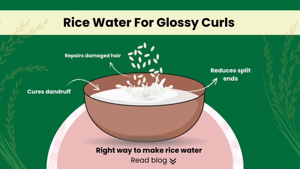 Is it good to rinse your hair with rice water? How to make rice water rinse? What is rinsed rice water good for? How long can I leave rice water in my hair?