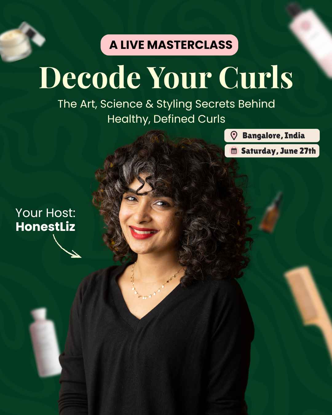 Curly Co Curly hair India Curl products India Go curl Curly hair Travel Kit Curly Hair products combo Curl on