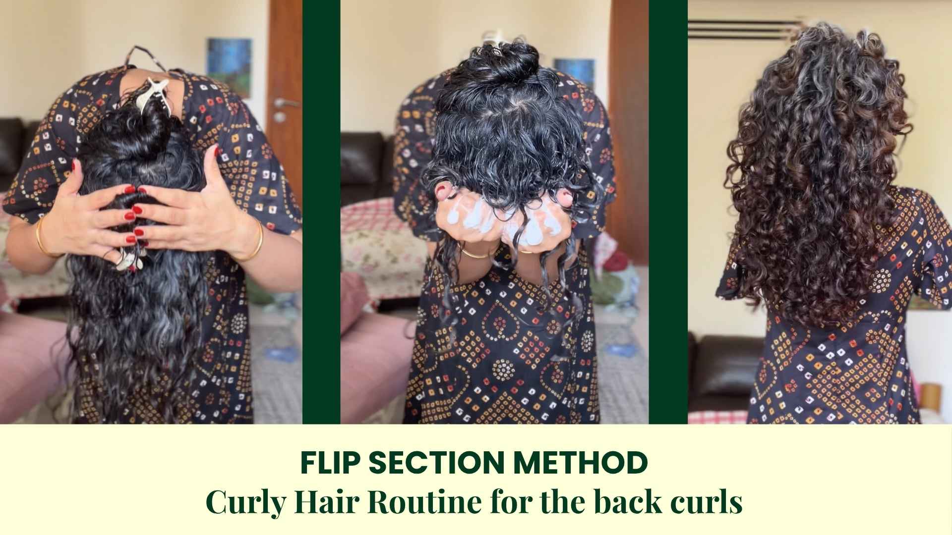 Flip section method curly hair pdf Flip section method curly hair for beginners Diffusing curly hair How to get curly hair with products One product curly hair routine How to make your hair curly Easy curly hair routine